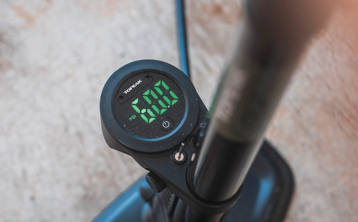 フロアポンプ　30～120psi ジョーブロー マウンテン X デジタルサブ画像4