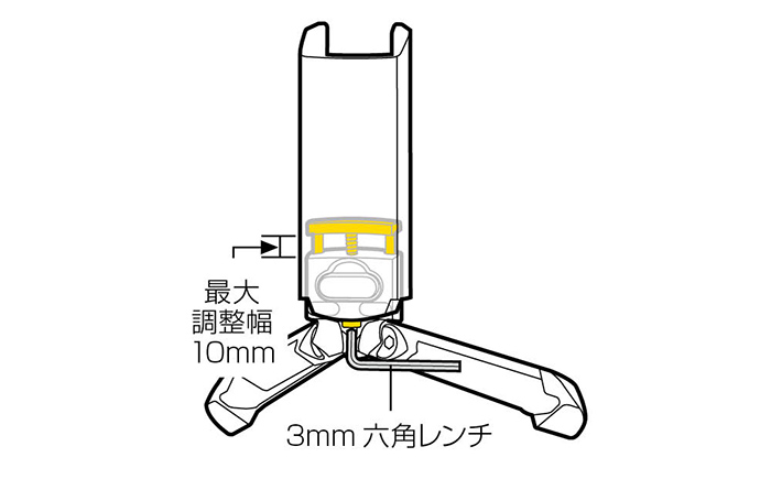 ストレージスタンド フラッシュスタンド スリム Xサブ画像5